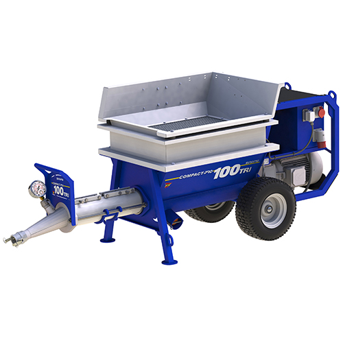 Machine à Chape Liquide COMPACT-PRO 100 TRI — Triphasée 7,5 kW