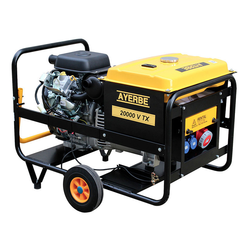AYERBE AY 20000 V TX E — Groupe Électrogène Triphasé Essence — 31 CV
