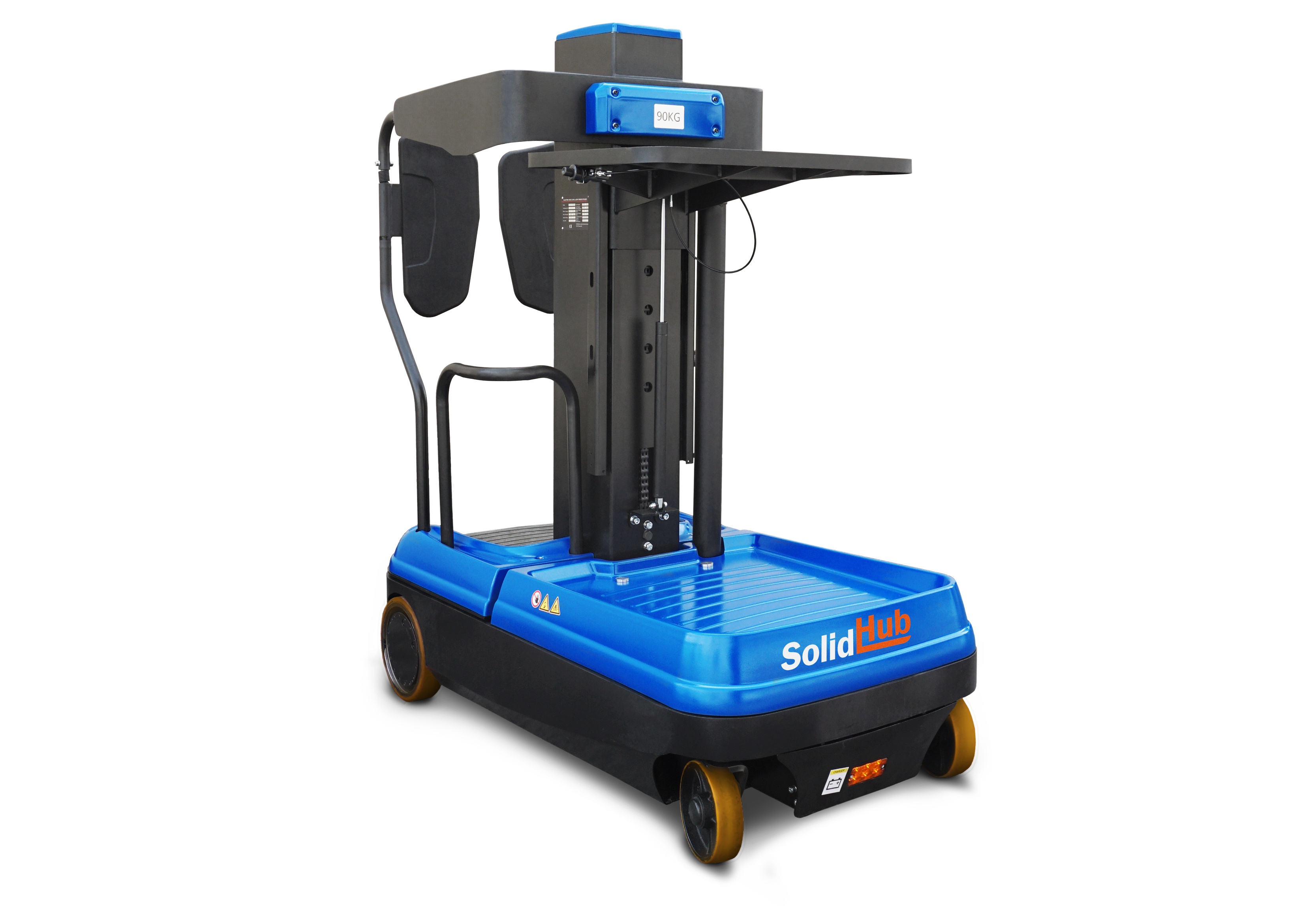 Chariot Préparateur de Commandes Électrique — Hauteur 1 590 à 4 255 mm