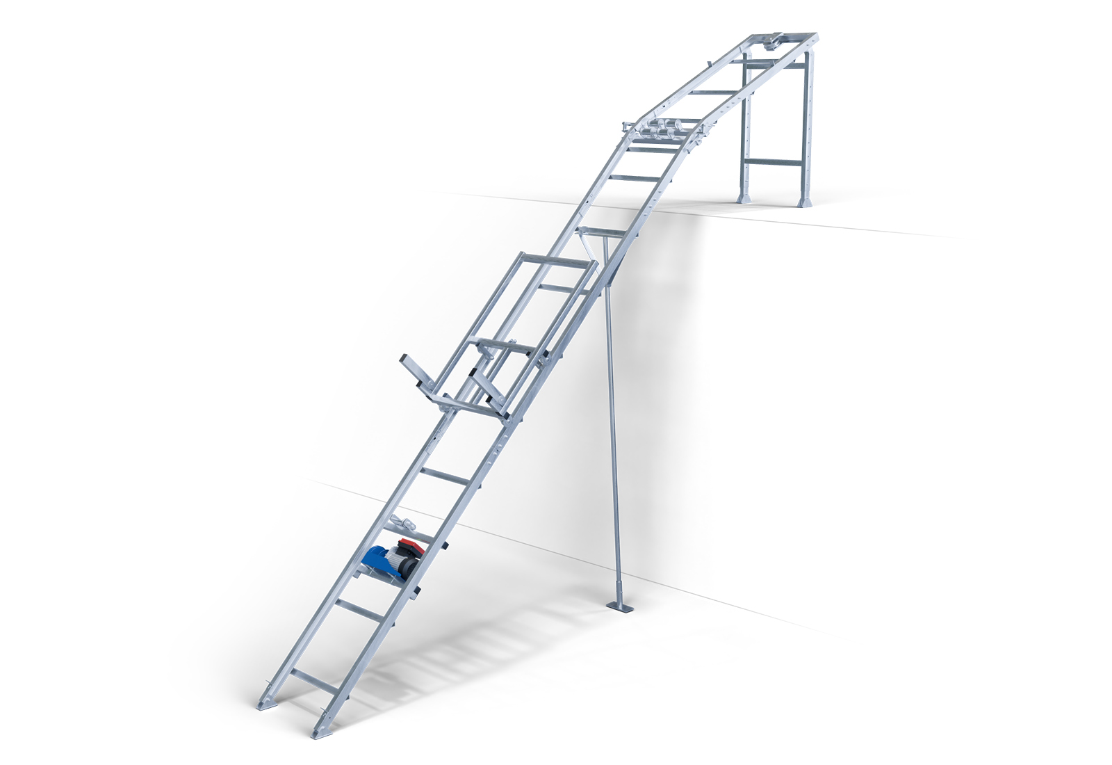 Monte-Matériaux / Ascenseur de Toiture — 200 kg / 12 m