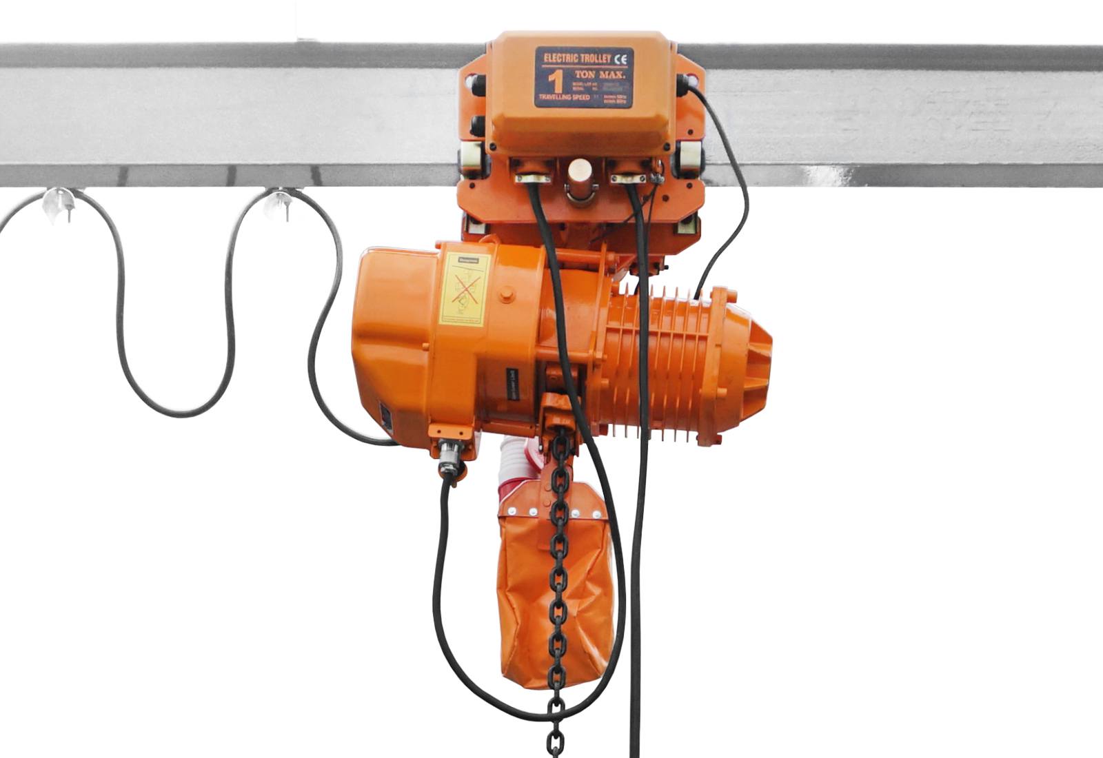 Palan Électrique à Chaîne pour Portique — 1 000 kg